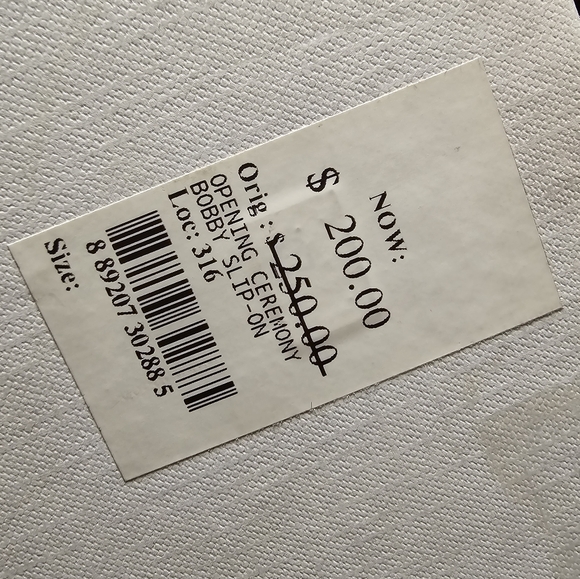 Opening Ceremony Bobby slip-on, Women' s Size 8, White - Picture 7 of 7